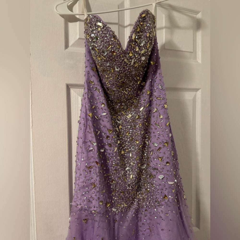 Purple dress